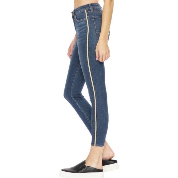 L’agence The Margot Racer Stripe High Rise Jean size 26 - Picture 2 of 10